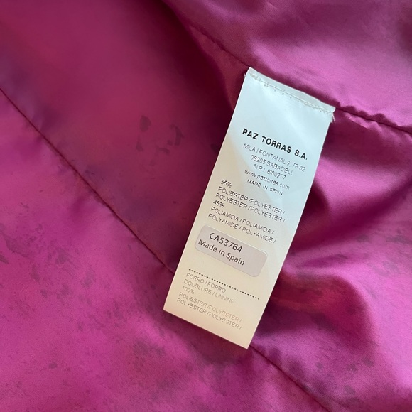 Winter Coat Paz Torras (Spain) like new, 55% polyester 45% polyamide - Picture 4 of 5